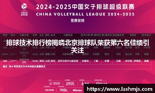 排球技术排行榜揭晓北京排球队荣获第六名佳绩引关注